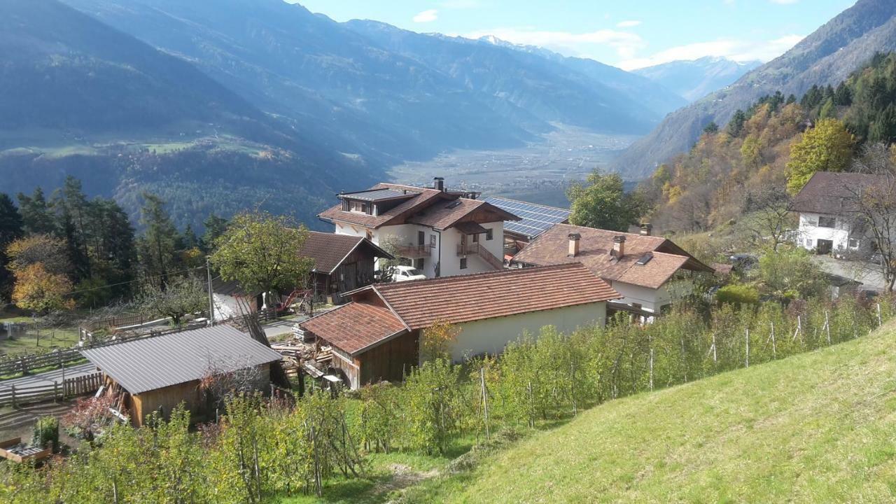Apartmán Gruberhof Lagundo Exteriér fotografie